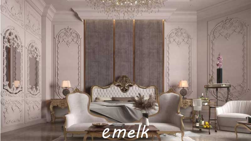 طراحی داخلی کلاسیک برای اتاق خواب