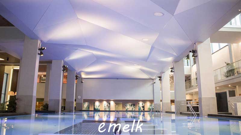 طراحی و اجرای سقف کشسان سه بعدی