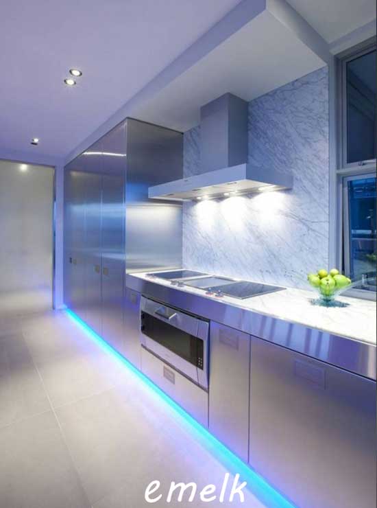 نورپردازی آشپزخانه مدرن
