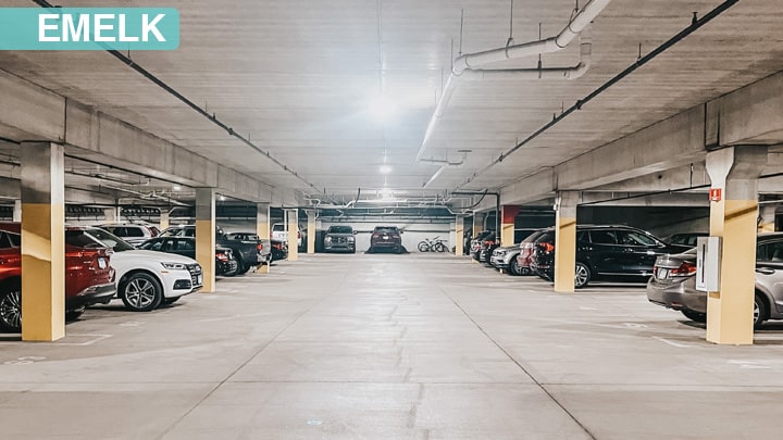 بازسازی سقف پارکینگ